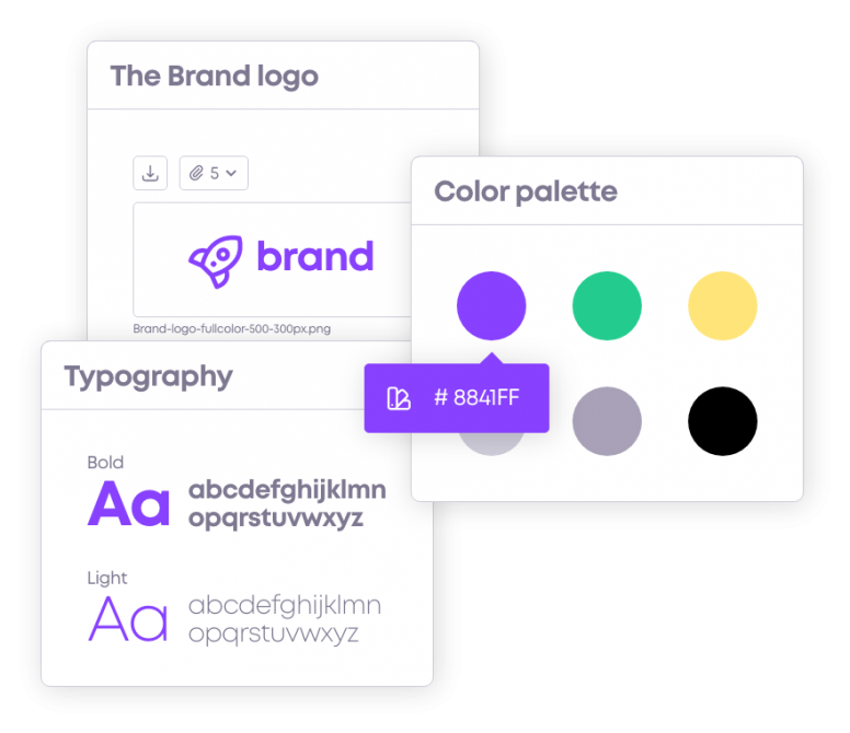 Use a brand portal as Cordeo to match all your communication with your corporate identity